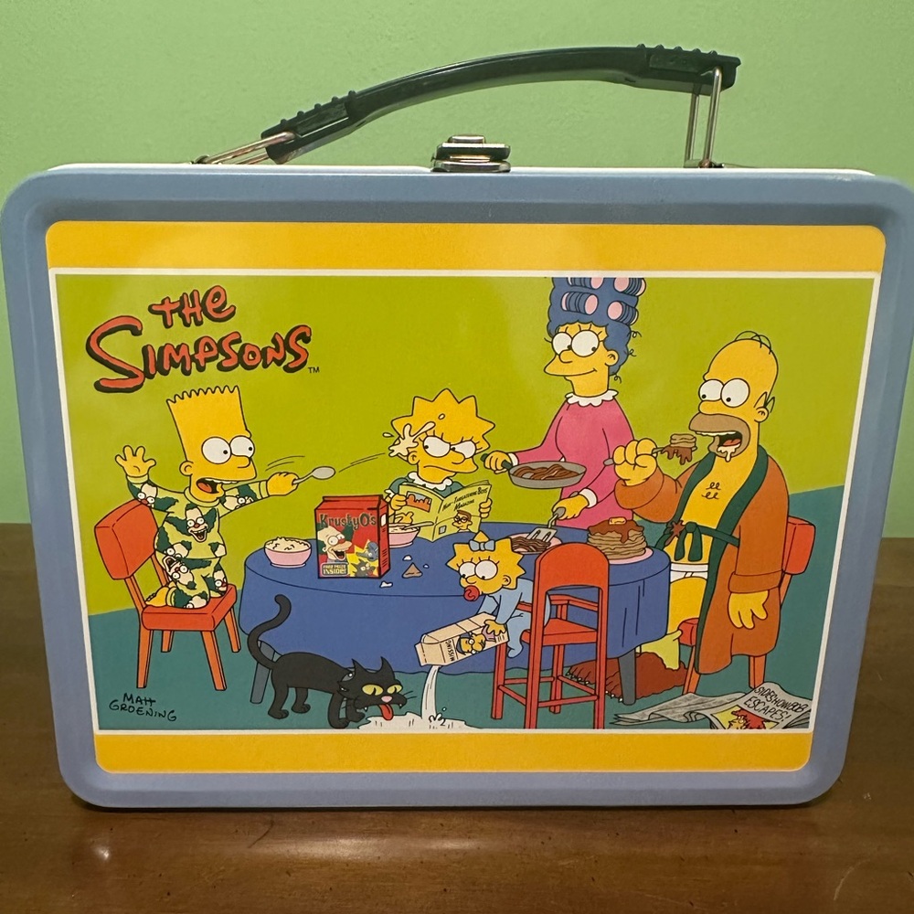 The Simpsons Metal Lunch Box